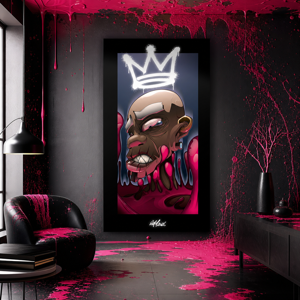 Illustration Engulfed In Light par WAM2026 imprimée sur aluminium