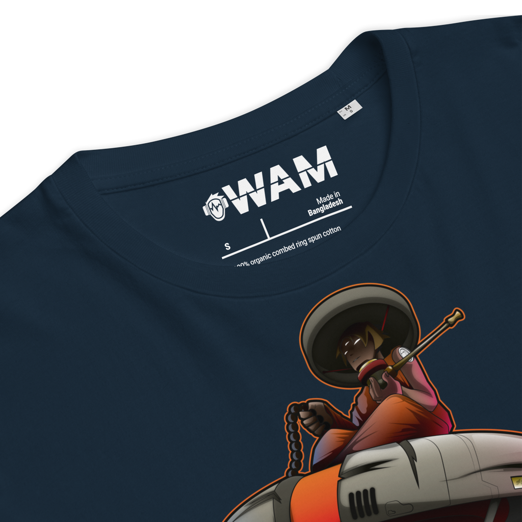 Tshirt organique 100% coton biologique imprimé motif NoThanks par Wam, disponible du S au 4XL