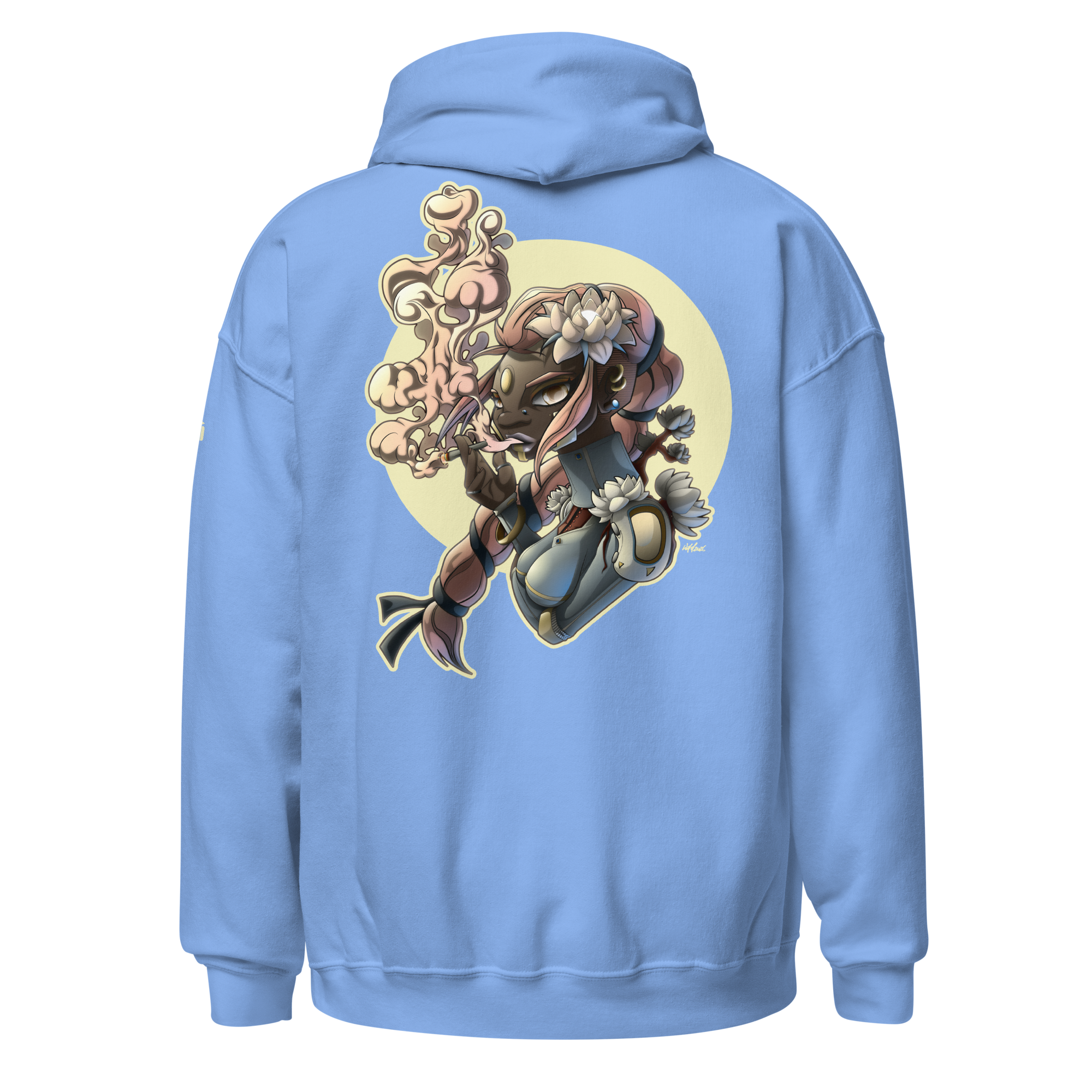 "SmokingGirl" Hoodie by WAM26