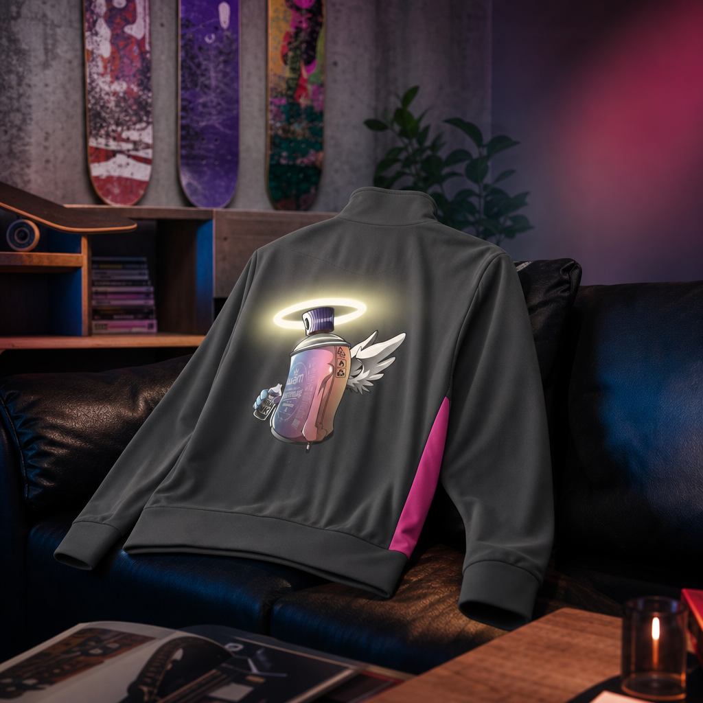 image de veste de sport streetart personalisee numberwam jusqu'au 5xl